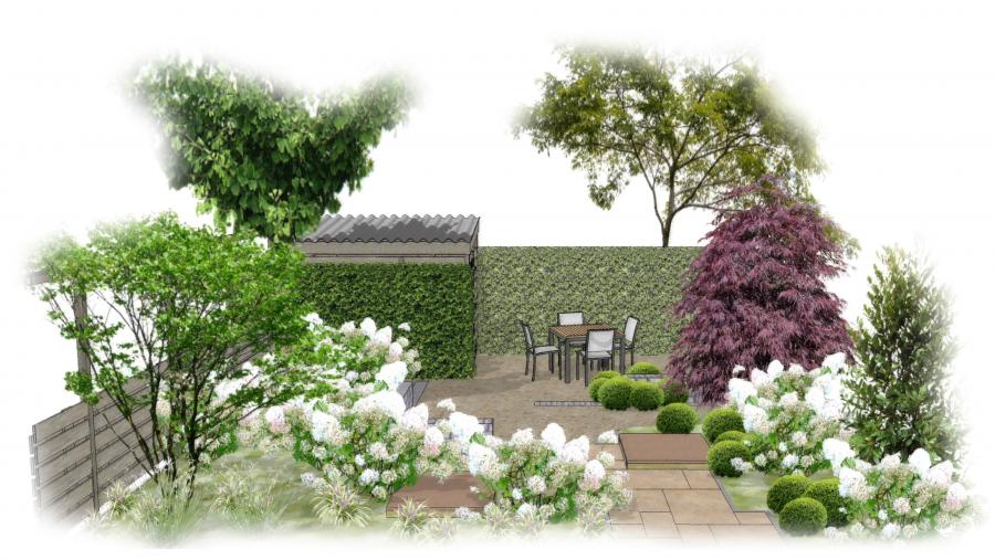 01 3D Tuinontwerp Nieuwerkerk