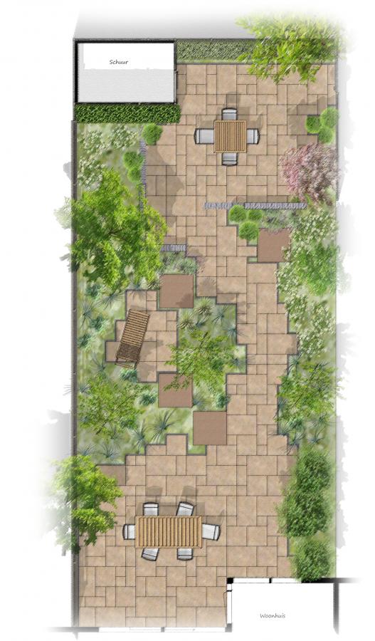 07 Plattegrond Tuinontwerp Nieuwerkerk